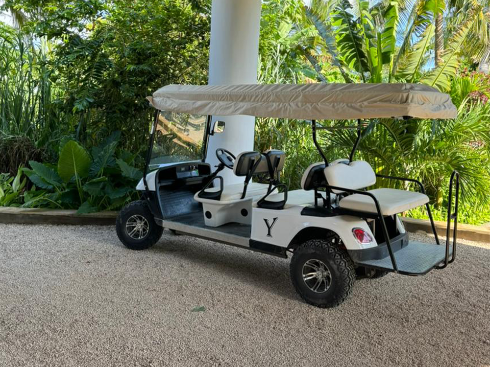 Can be used as a passenger transport vehicle within a resort