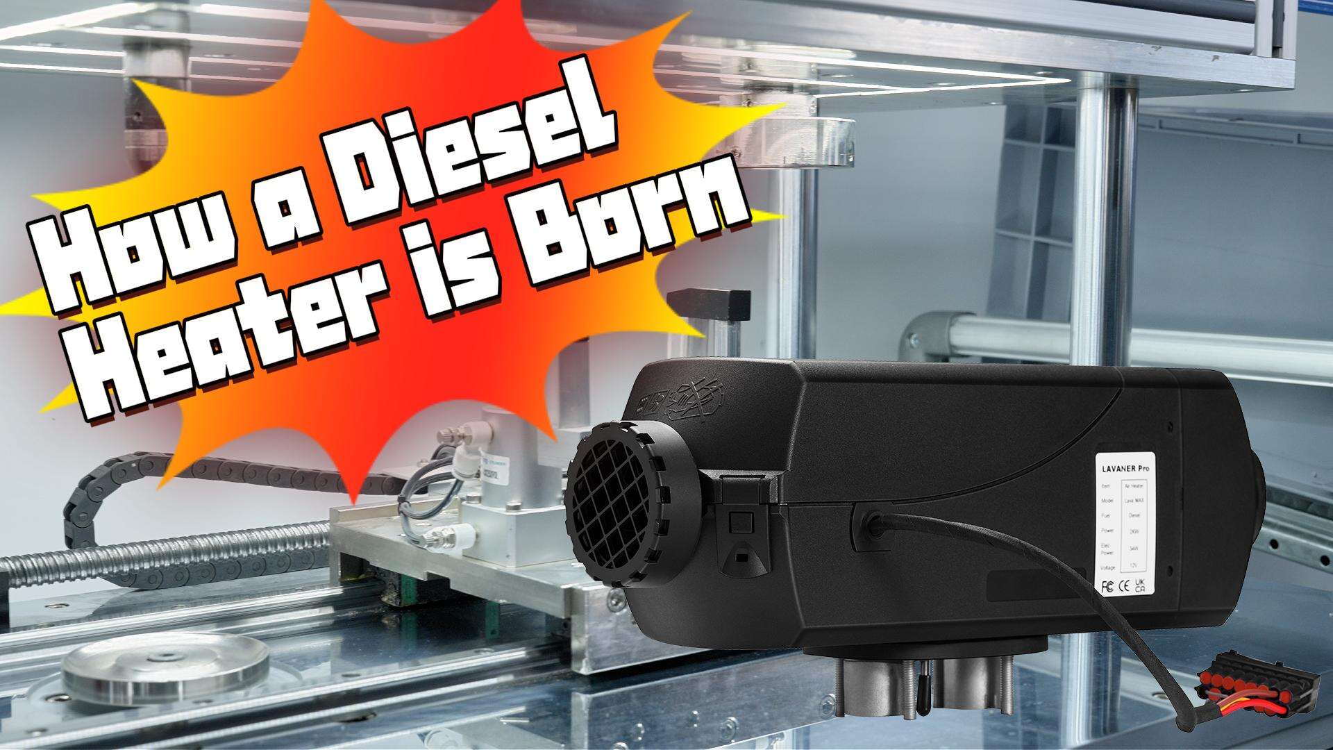 LAVANER-ის ქარხნის შიდა მხარე – როგორ იბადება დიზელური გამათბობელი