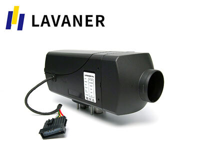 What are the main advantages of diesel heaters for heating a van or a workshop