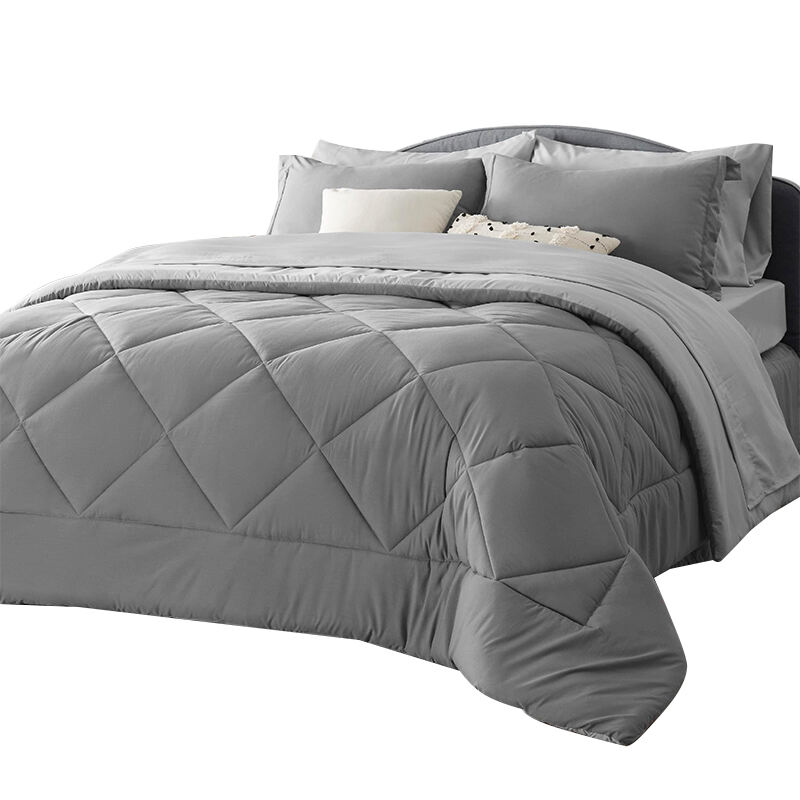 Silk-Bländad Temperatur-Smart Täcke - Kunglig/Drottning, OEKO-TEX® & EcoVero™, Allergifritt