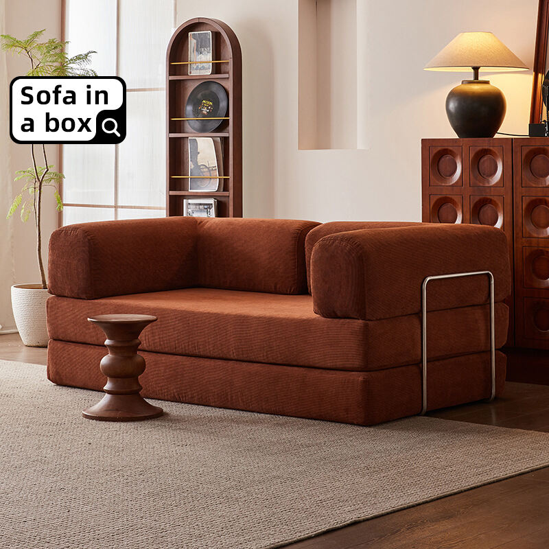 Tidsenligaste och mest bekväma modulära sectional-soffa med 2-sits sovplats
