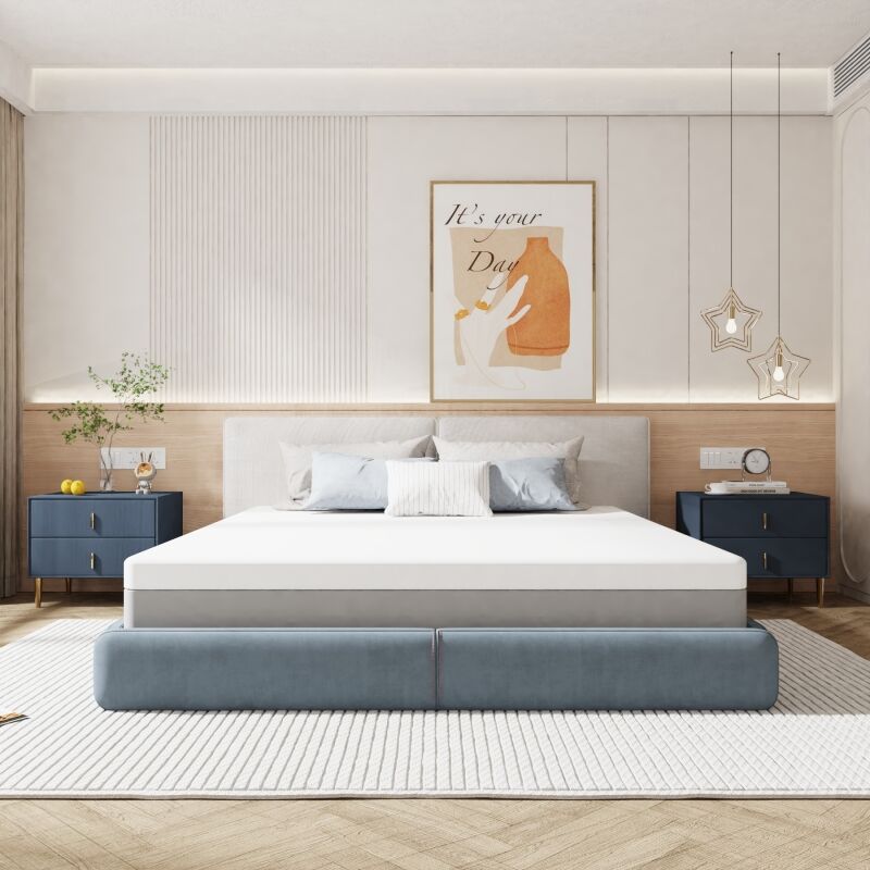 Matelas en mousse à mémoire de forme ferme, taille Simple Jumeau Standard Queen King dans une boîte