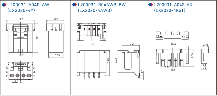 Strip Connector 2.0mm L200031 series