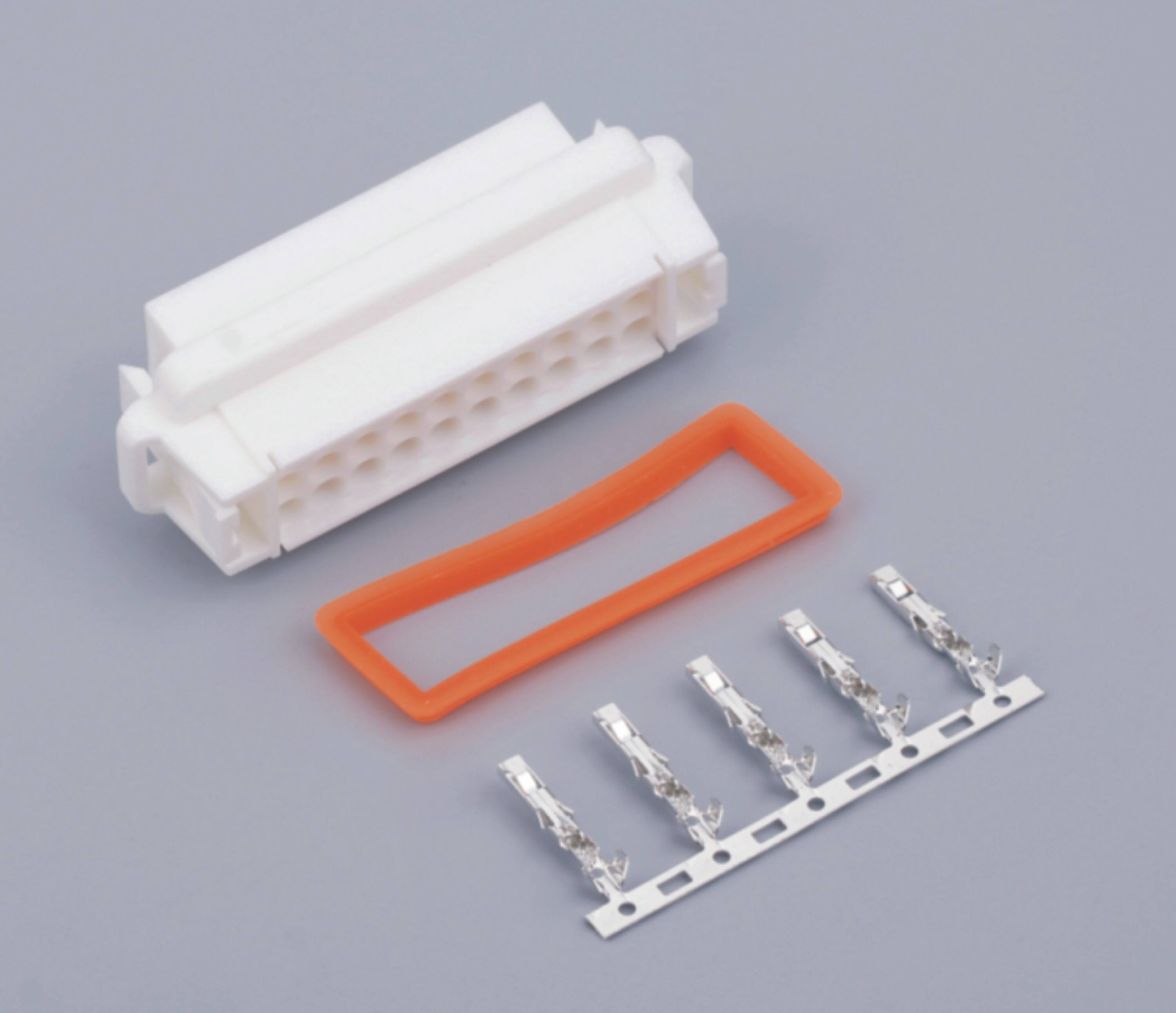 Waterdichte connector 4,2 mm L420006-serie (centrale regelingsrubberen behuizing serie)