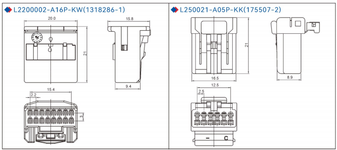 Strip Connector 2.0mm L200012 series