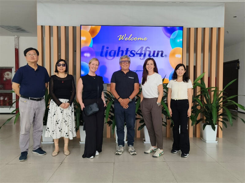 Lights4fun Visits Donghong for 2026 Seasonal Product Development