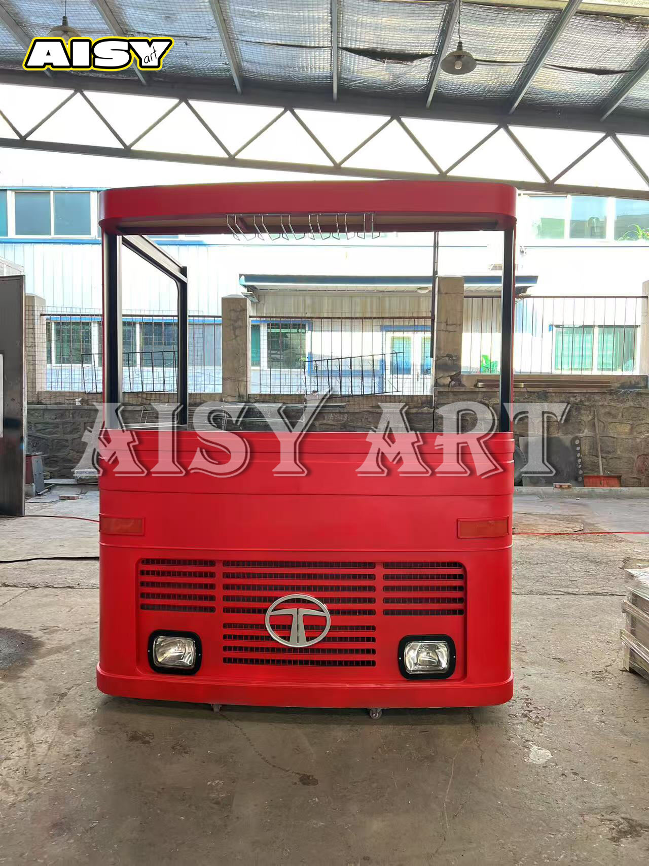 Mobile Metal Bar Table
