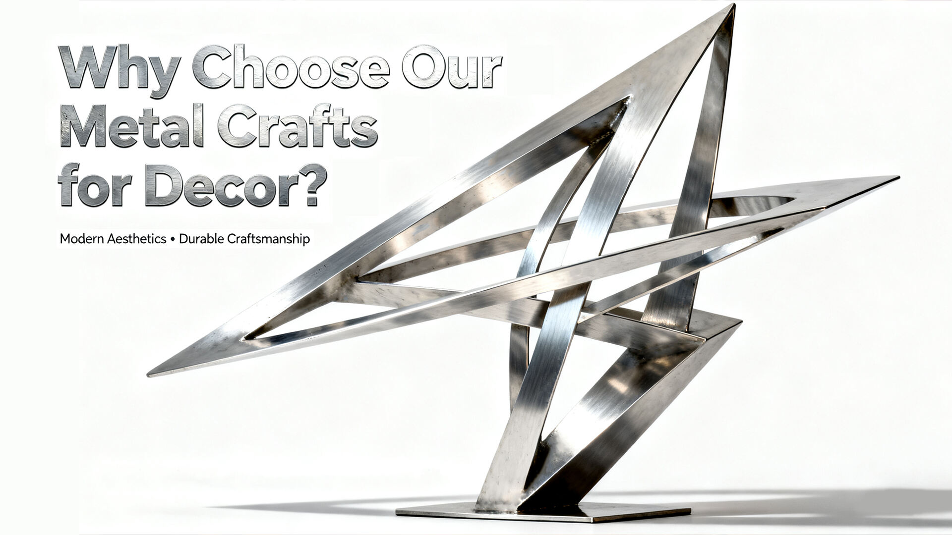 ¿Por qué elegir nuestras artesanías metálicas para decoración?