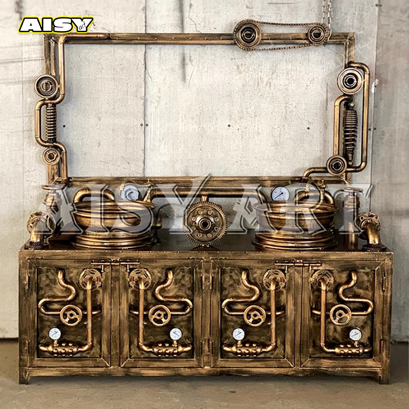 ¿Por qué destaca la artesanía de hierro en estilo punk?