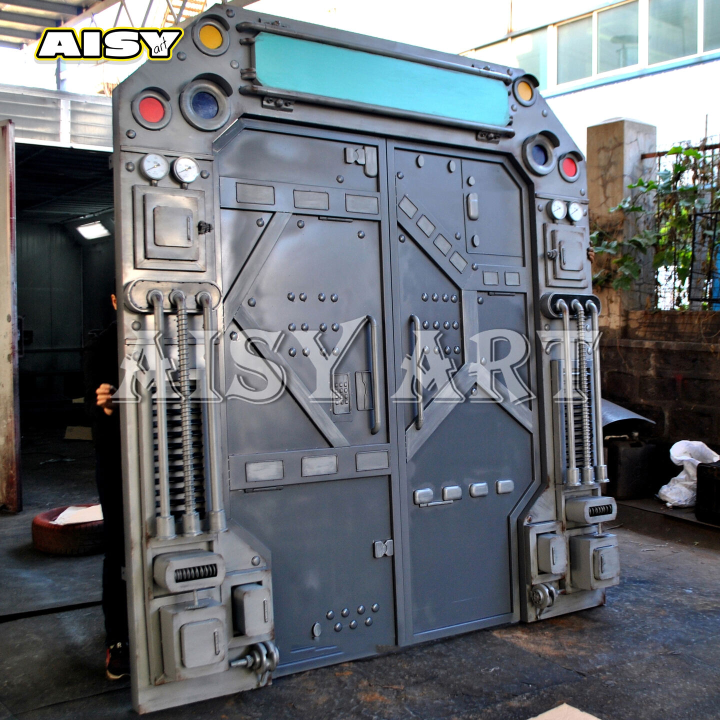  Tech-Style Custom Metal Door