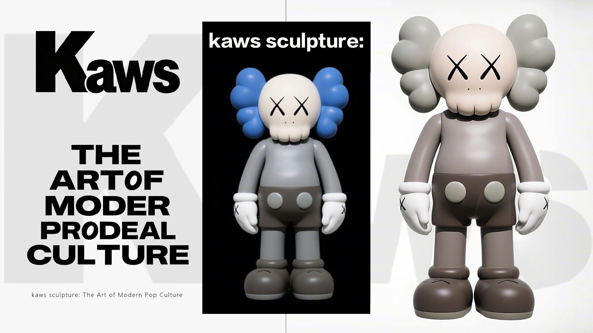 kaws sculpture: The Art of Modern Pop Culture
