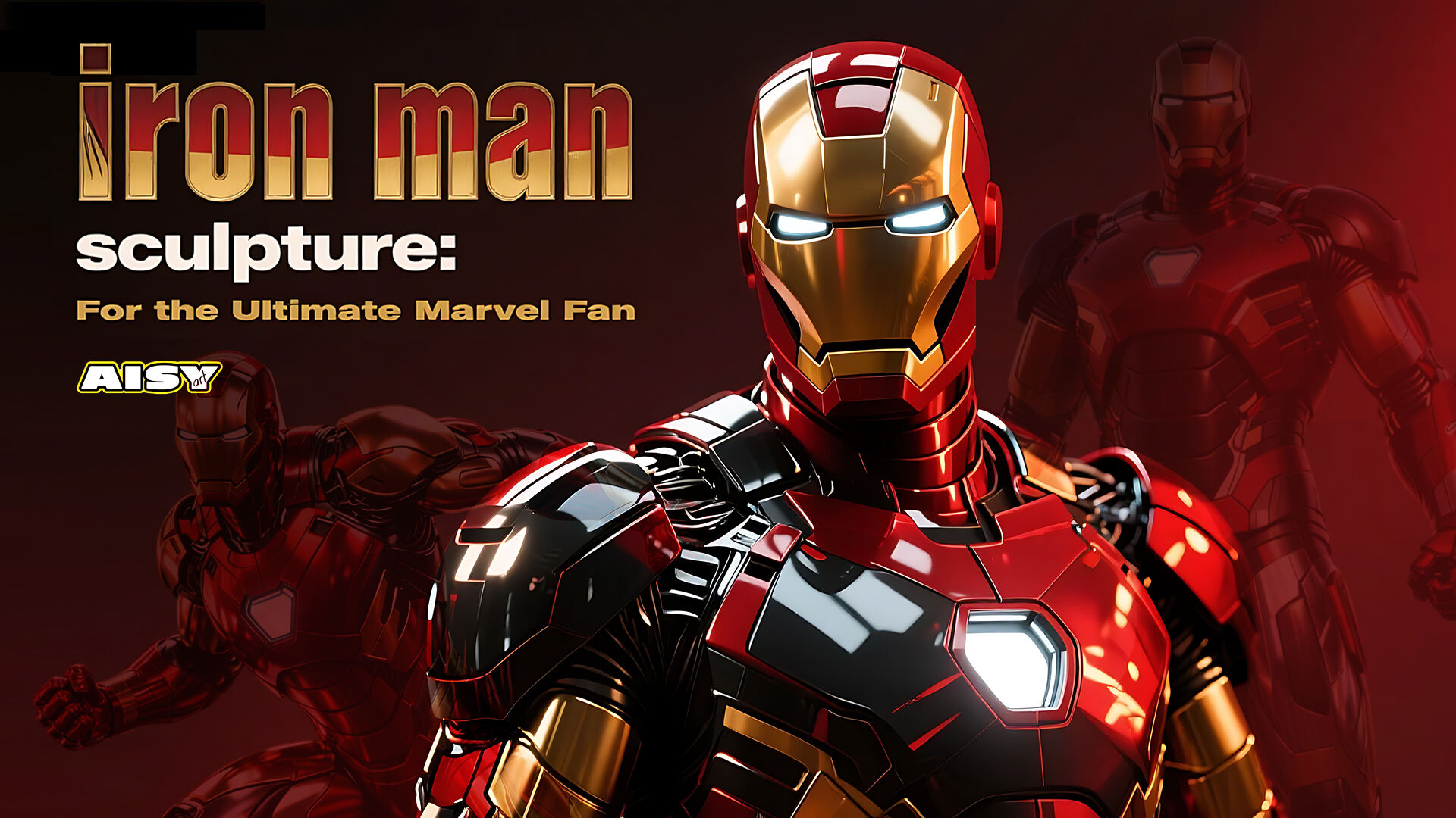 iron man sculpture: For the Ultimate Marvel Fan
