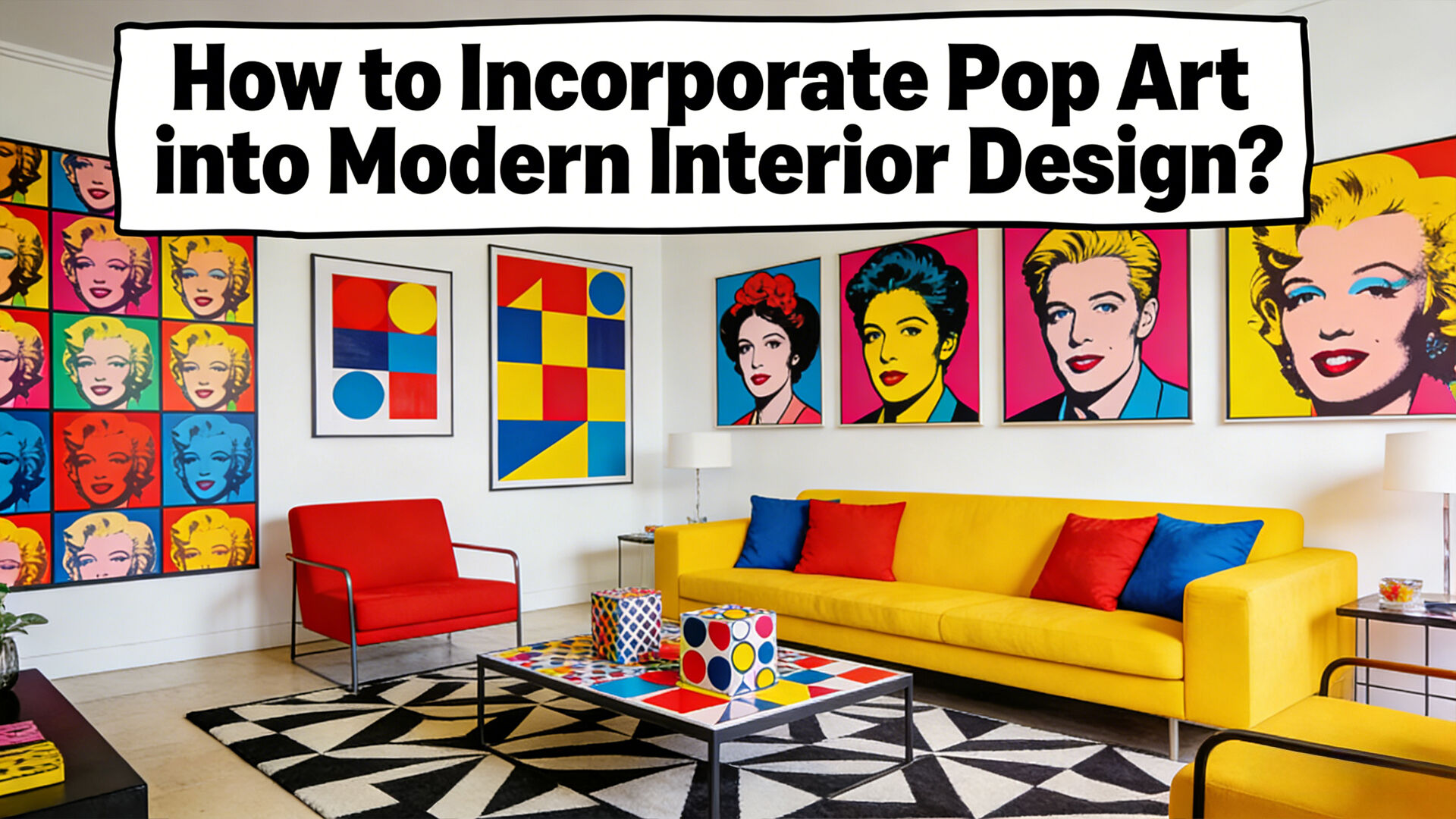 How to Incorporate Pop Art into Modern Interior Design?