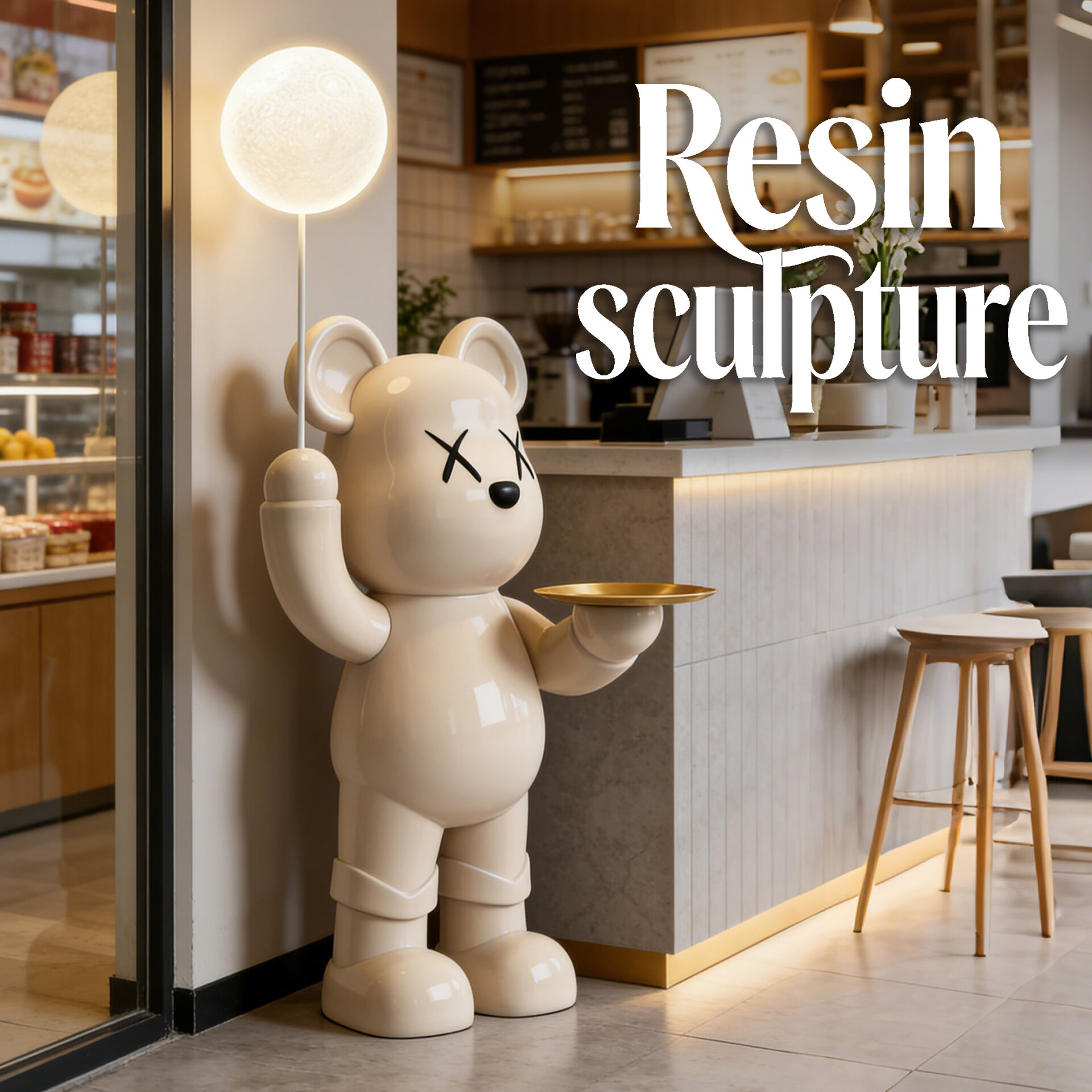 Giá trị xã hội của tượng điêu khắc bằng nhựa resin