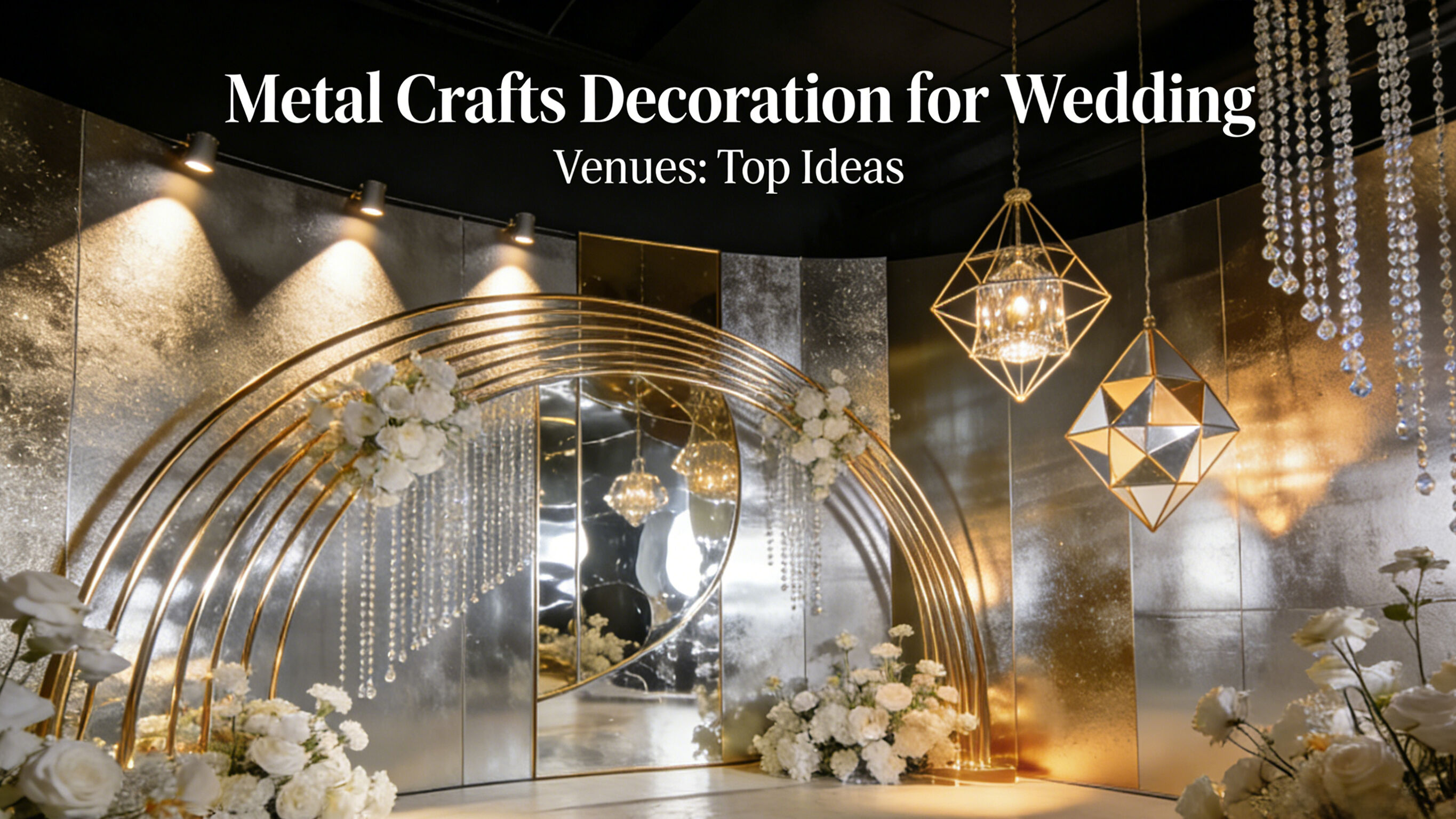 Metal Crafts Decoration for Wedding Venues: Top Ideas
