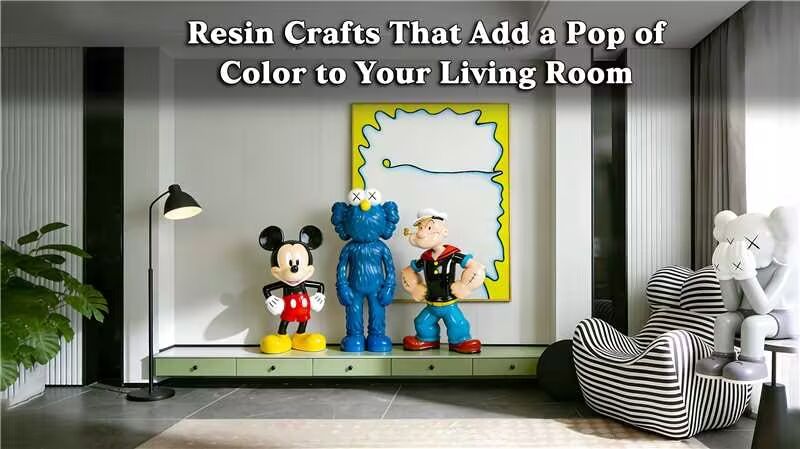 Resin Crafts That Add a Pop of Color to Your Living Room
