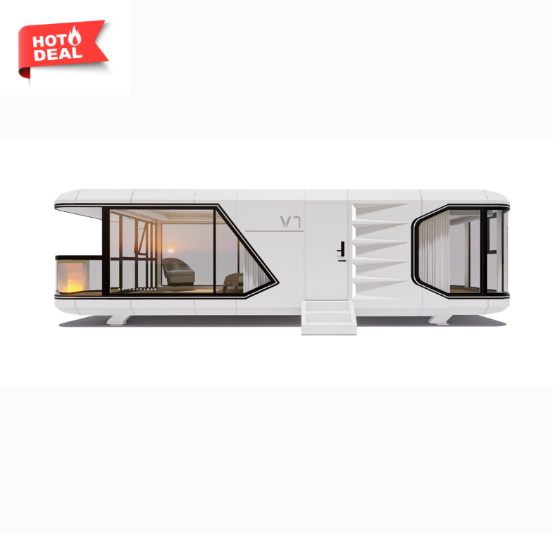 V7 Space Capsule House │Prefabricated Capsule House │ Space Capsule Home