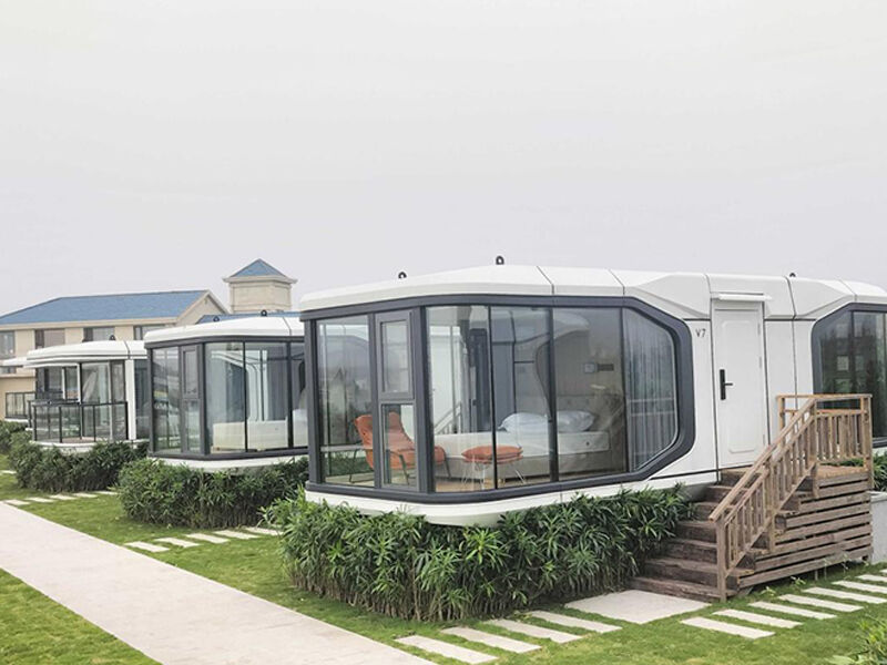 Space Capsule Homes Project at Italian Resort