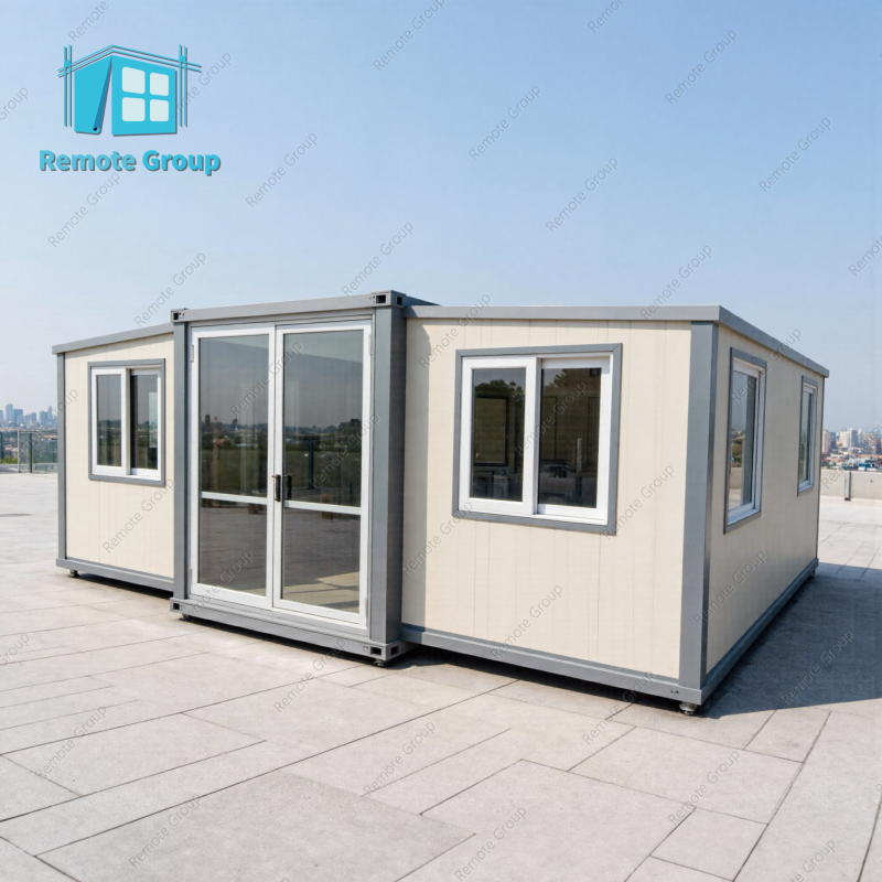 Custom Prefab 20Ft 30Ft 40Ft Container Expandable Home Prefabricated Shipping Folding House 
