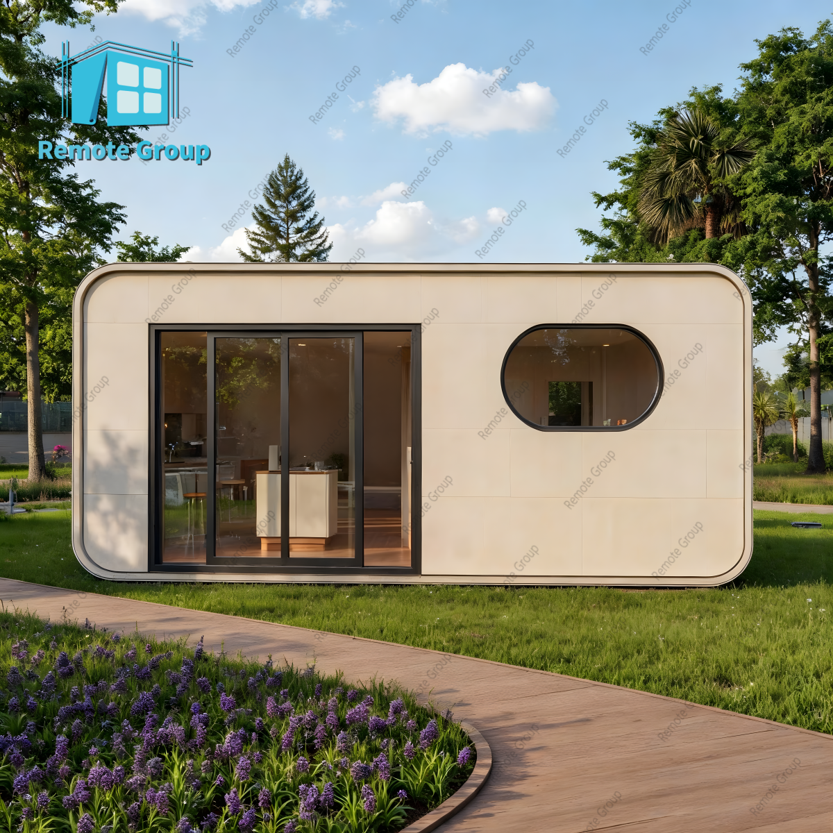 Prefab Apple Cabin — Ready-to-Ship Micro Villa for Warehouses & Hotels