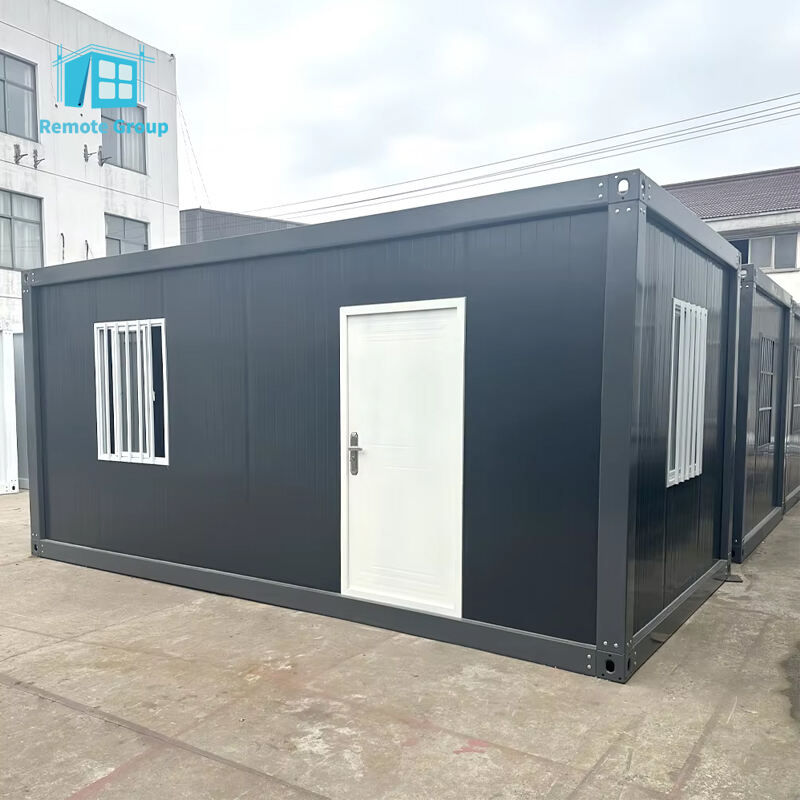 10ft Modern Design Foldable Steel Sandwich Panel Container House Flat Pack Apartment Bathroom Hotel Office Use Tiny Courtyard