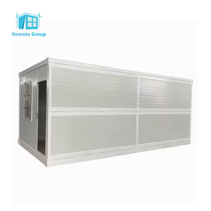Factory Direct Sale Flat Pack Foldable Prefabricated Z Type Slide Folding Container House