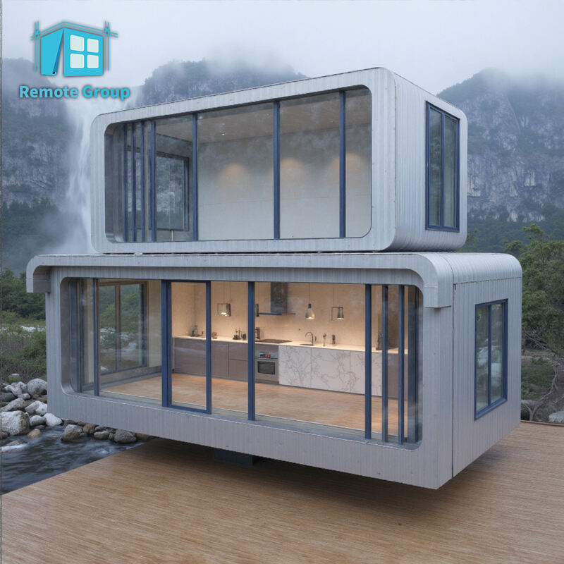 Factory direct sales of modern luxury prefabricated houses Apple cabin outdoor capsule mobile homes