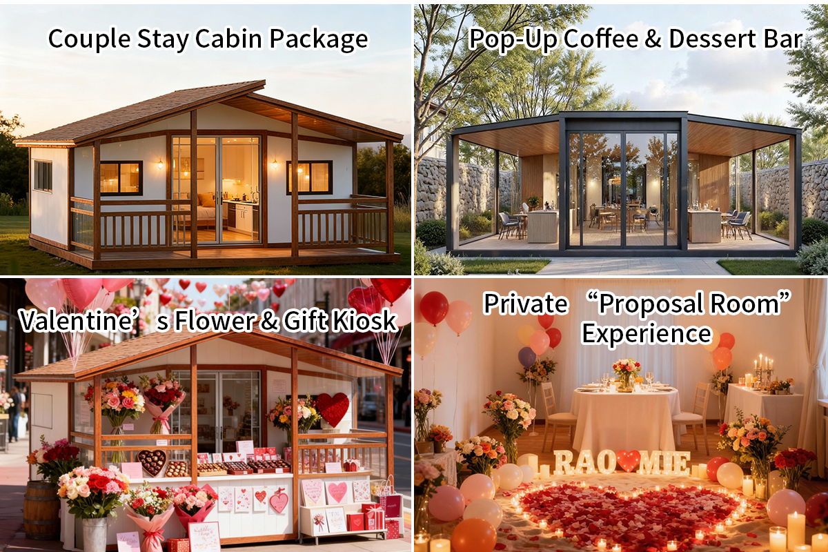 Expandable Container House for Valentine’s Day: Fast Setup, Warm Atmosphere