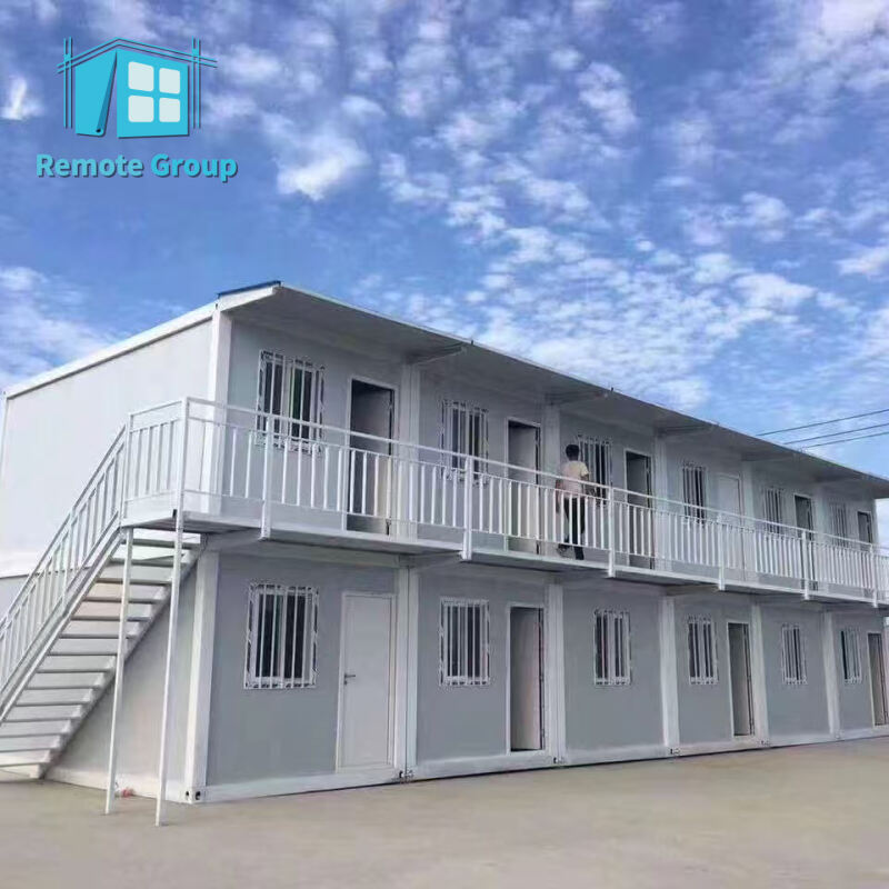 Steel Corrugated Container Room-Modern Design Sound Insulation Fireproof Temporary Movable House Assembled Custom Box