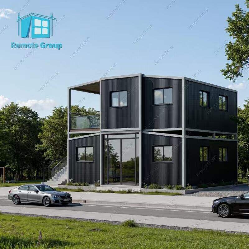 Luxury 20-foot modular expandable container hotel and residence