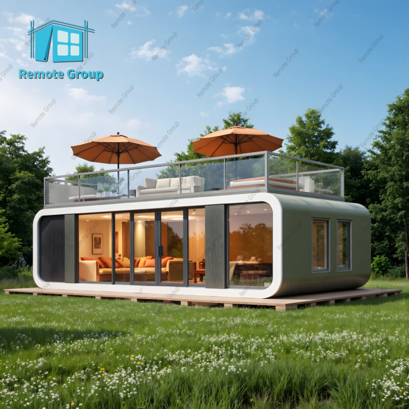 モダンプレファブApple Cabin コンテナハウス | リモートモバイル