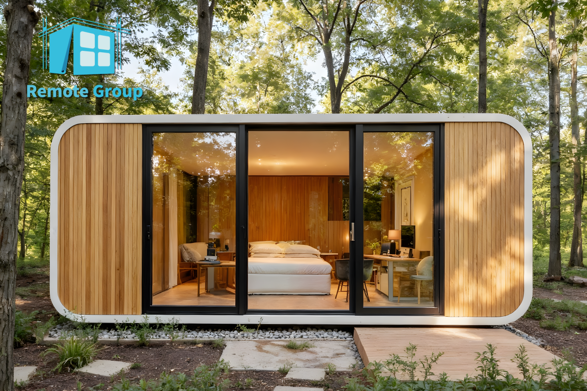 Apple Cabin Mobile Home – A Smart and Stylish Way to Live and Work