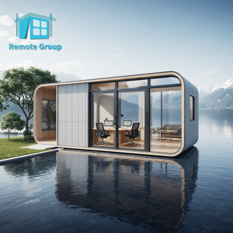 Costa Rica Custom Apple Cabin Luxury Office