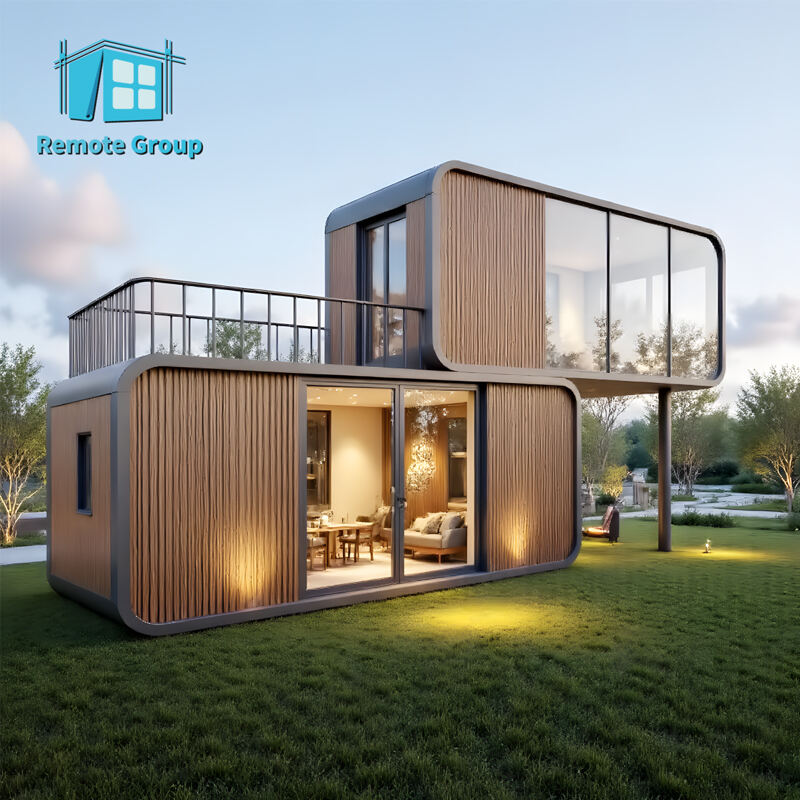 High-quality 20ft and 40ft modular home Apple Cabins suitable for resorts