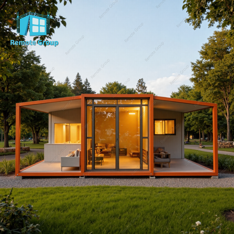 Easy Install Tiny House 20ft Expandable Container House with Bedroom Modern Prefab House