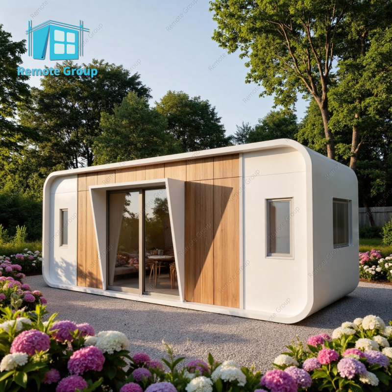 Hot-selling in China Intelligent Apple Cabin Commercial Luxury  20ft 40ft Prefabricated House