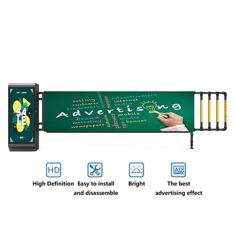 Automatic Road Boom Advertising Barrier Promotional Access Barrier gate