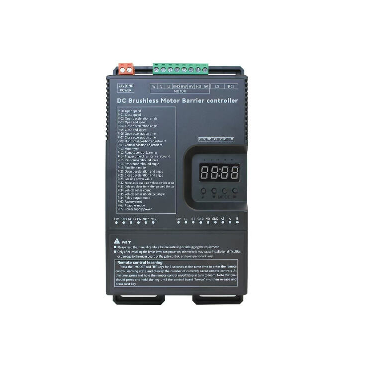 Fırçasız Motor DC Kontrol Cihazı 220V 110V 24V Bariyer Kapı İçin