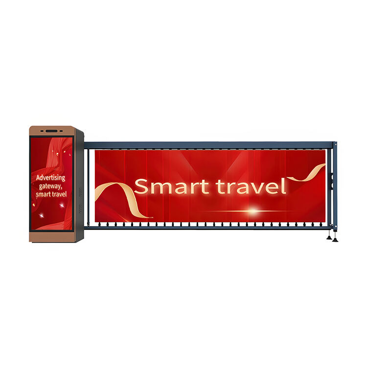 Automatic Barrier Smart Gate Advertising for Commercial Property Shopping Mall