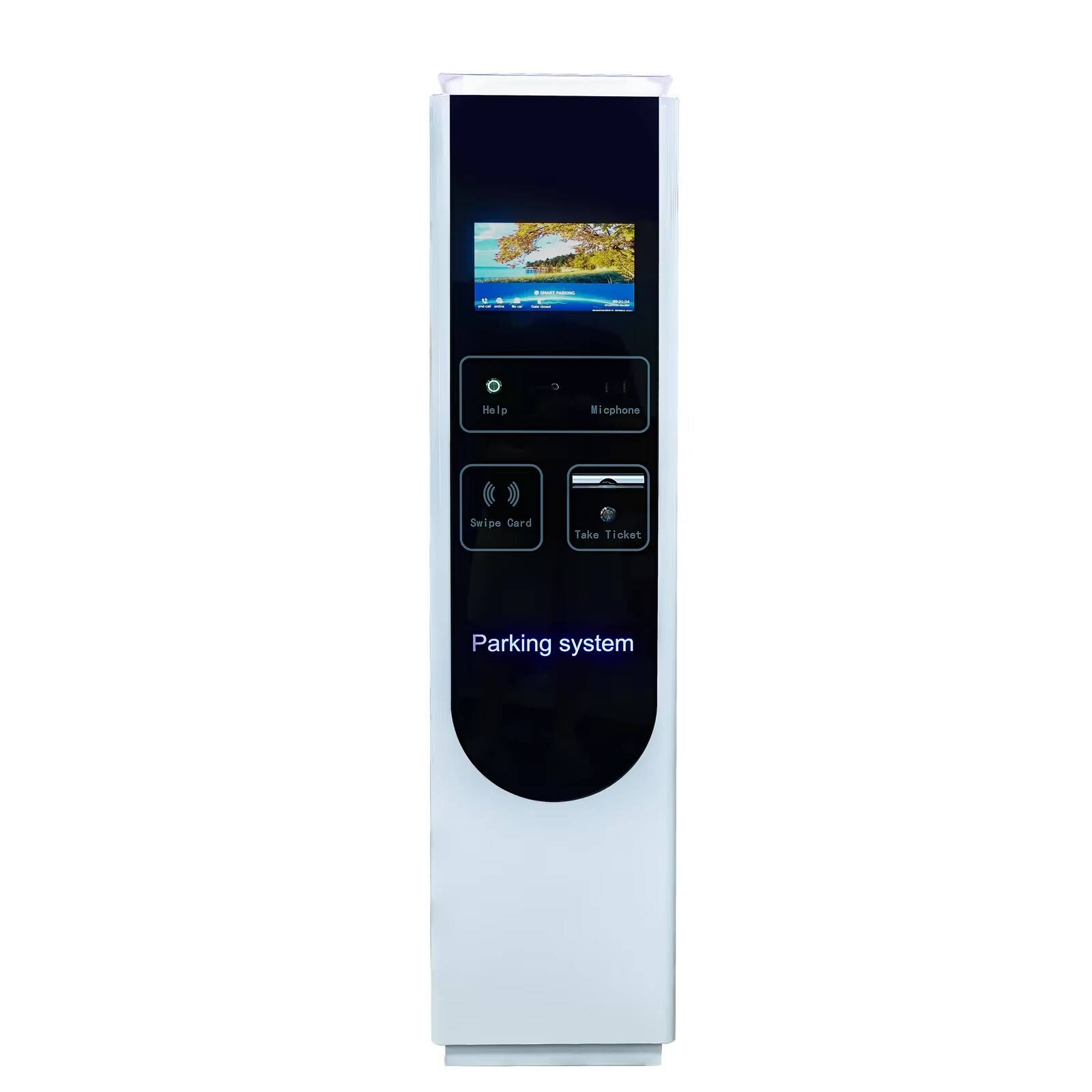 Automated Barcode Ticket Dispenser Car Parking ticketing system