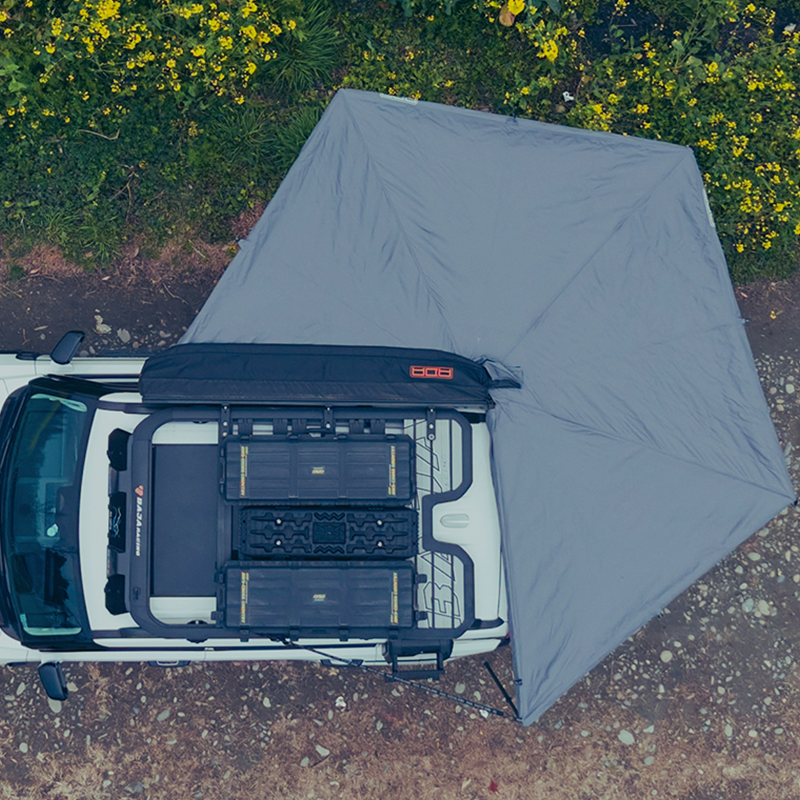 Tenda per auto a 270 gradi, da posizionare liberamente
