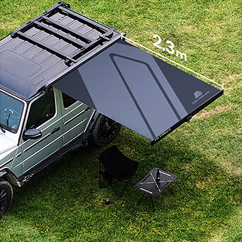 ALUMINUM SHELL SIDE AWNING manufacture
