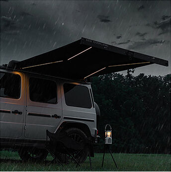 ALUMINUM SHELL SIDE AWNING factory