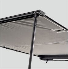 Soft shell side awning manufacture