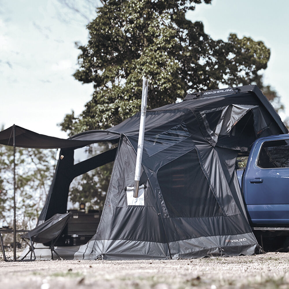 Stanza aggiuntiva impermeabile per famiglie, tenda estensibile per campeggio all'aperto con auto
