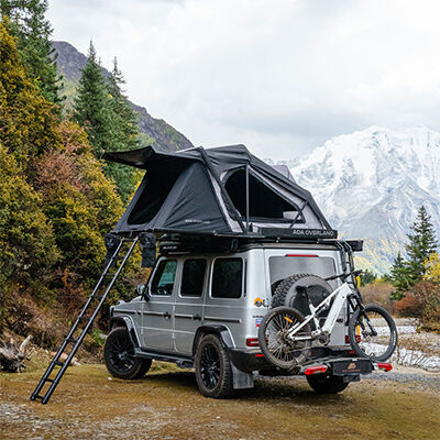 Tenda da tetto rigida dal design innovativo, facile da installare