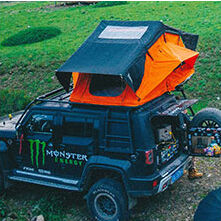NS-140 flip side open tent supplier
