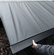 Soft shell side awning details