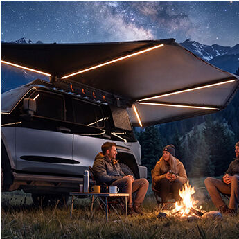 Vehicle 270 Degree Awning With Detachable Side Wall details