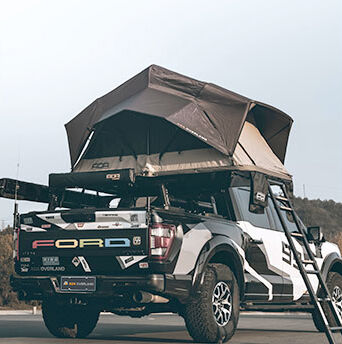 Lightweight Foldable Soft Shell Vehicle Roof Tent factory